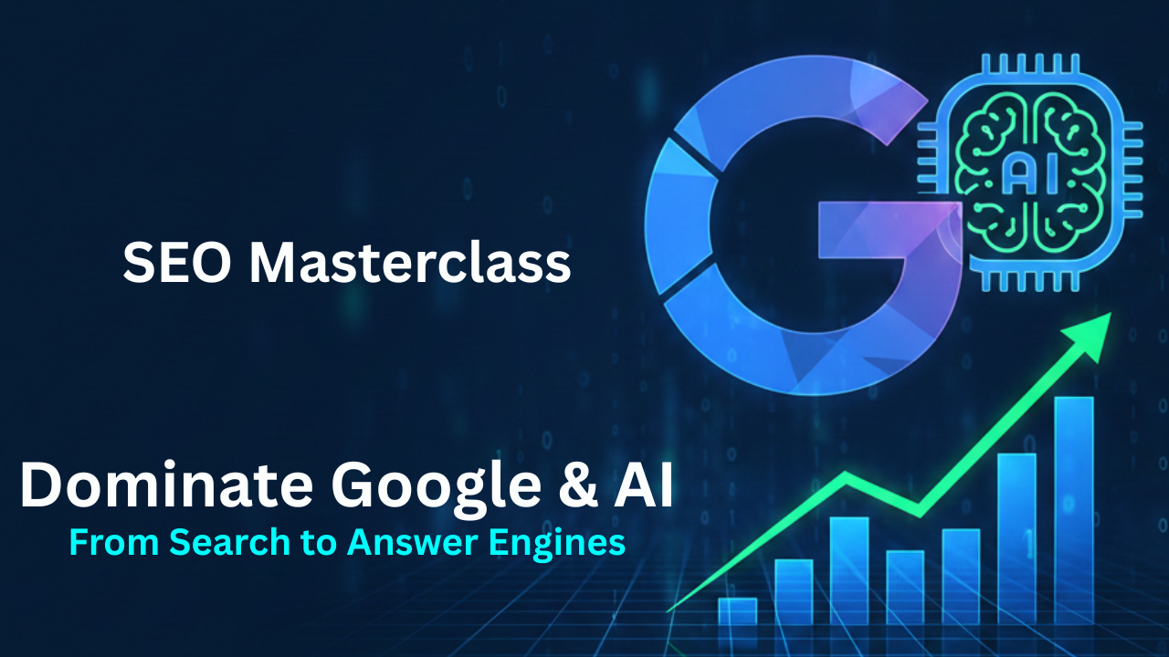 From Search Engines to Answer Engines: Dominate Google & AI with Data-Driven Strategies.